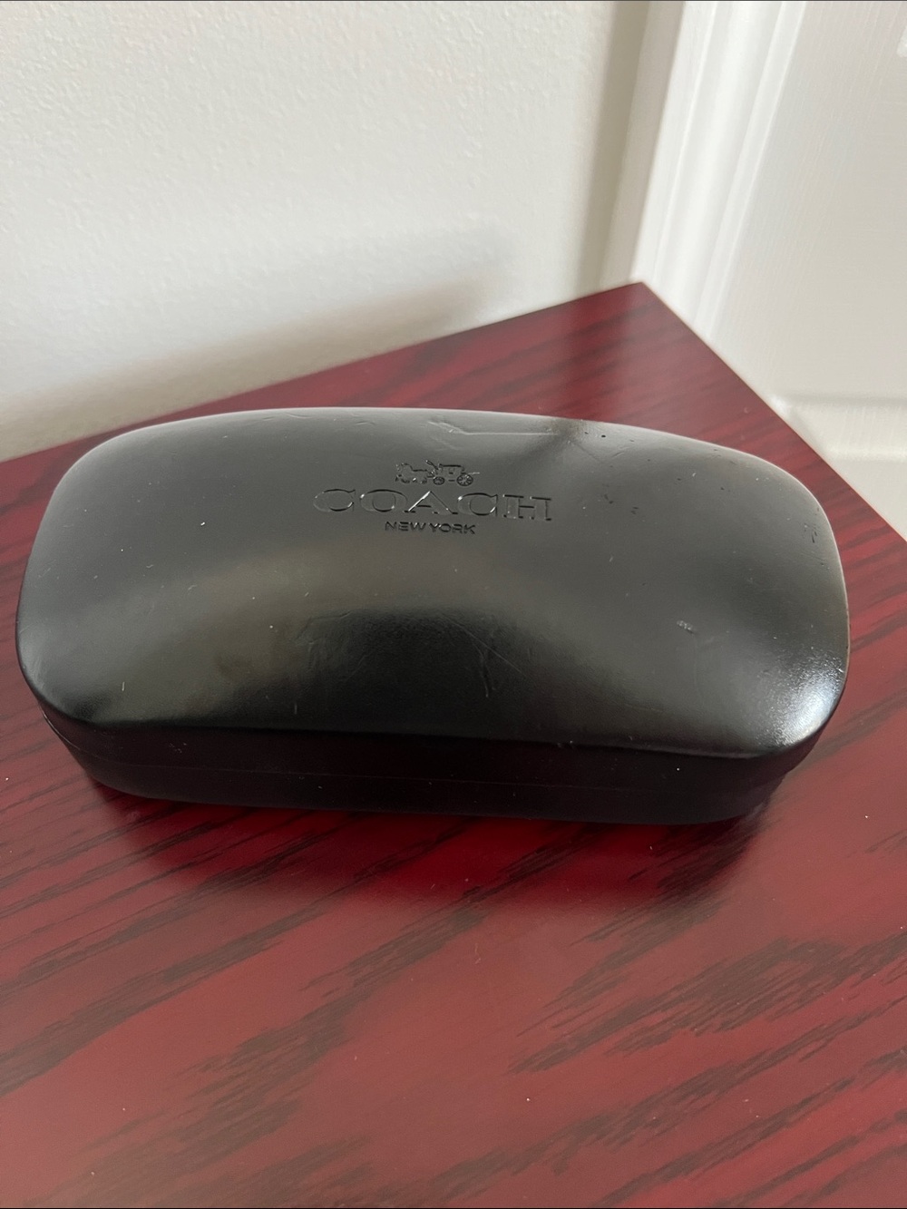 Coach Black Hard Sunglasses Case